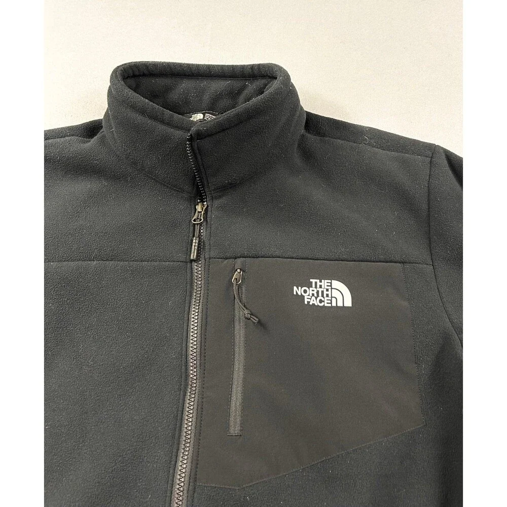 The North Face Men’s Sherpa Lined Full Zip Black Jacket